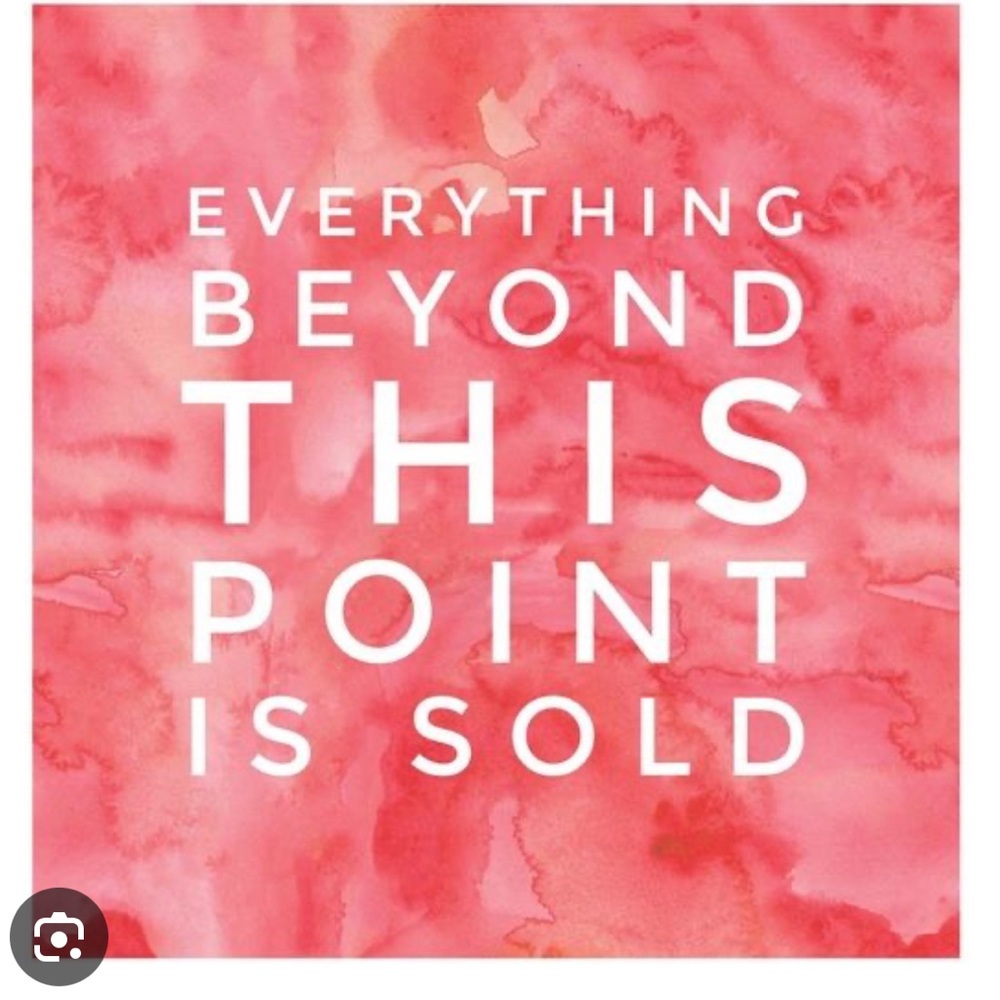 everything below here is sold